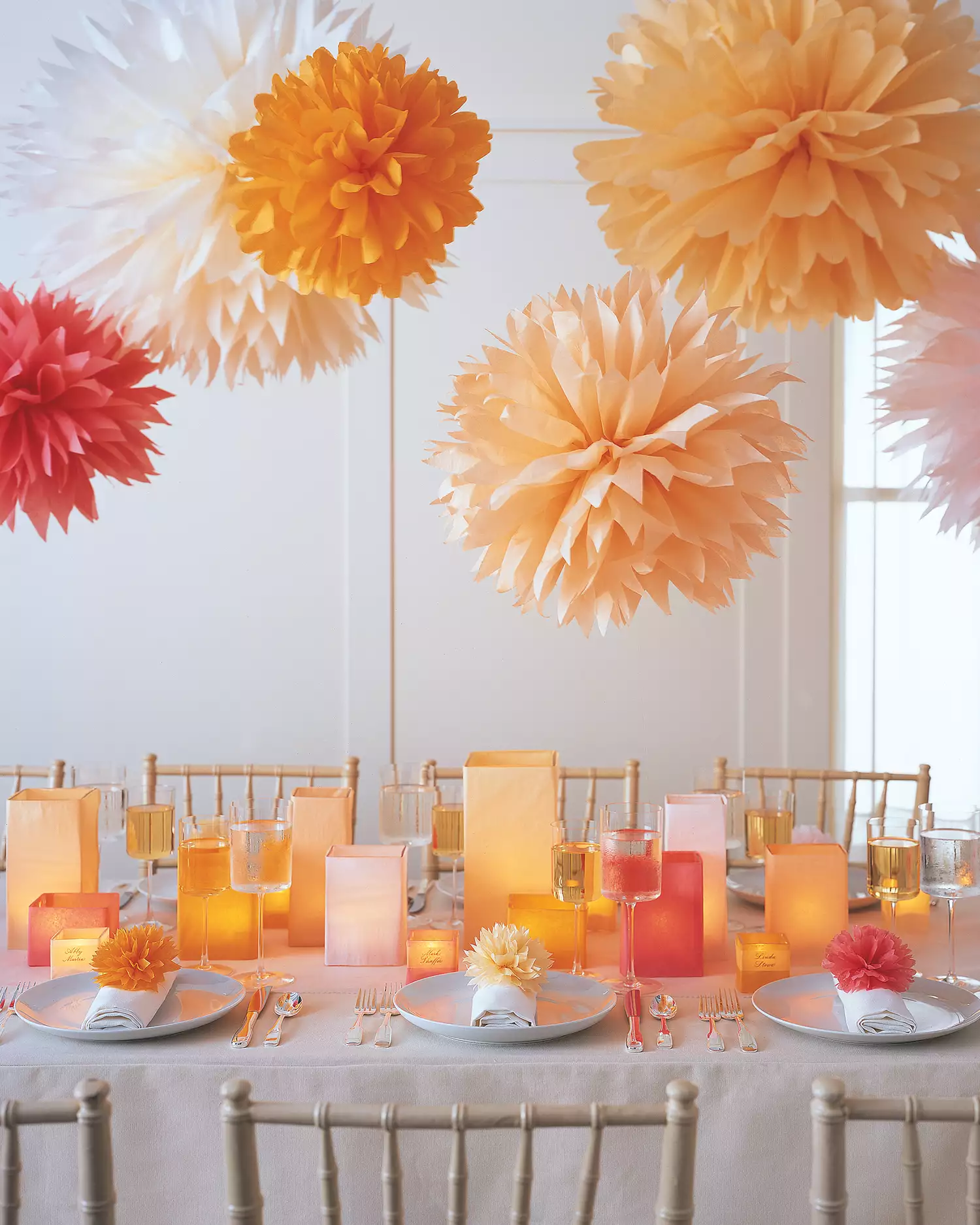 10 of Our Most Beautiful Tissue and Crepe Paper Crafts
